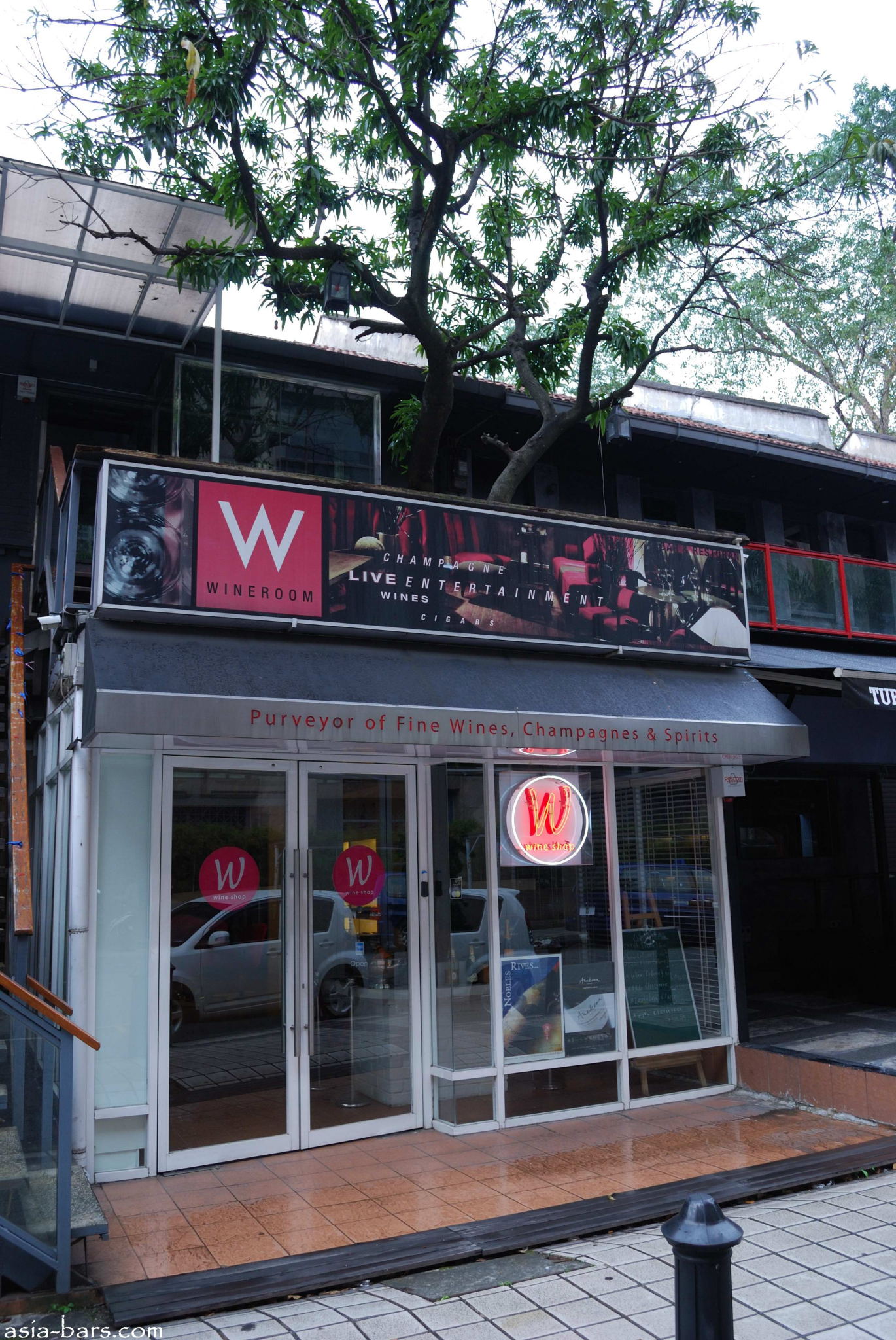 Wine Room club lounge at Asian Heritage Row in Kuala Lumpur Asia