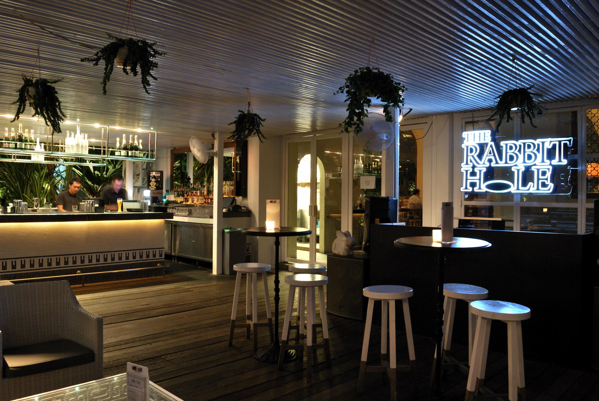 The White Rabbit enchanting restaurant & bar in restored church