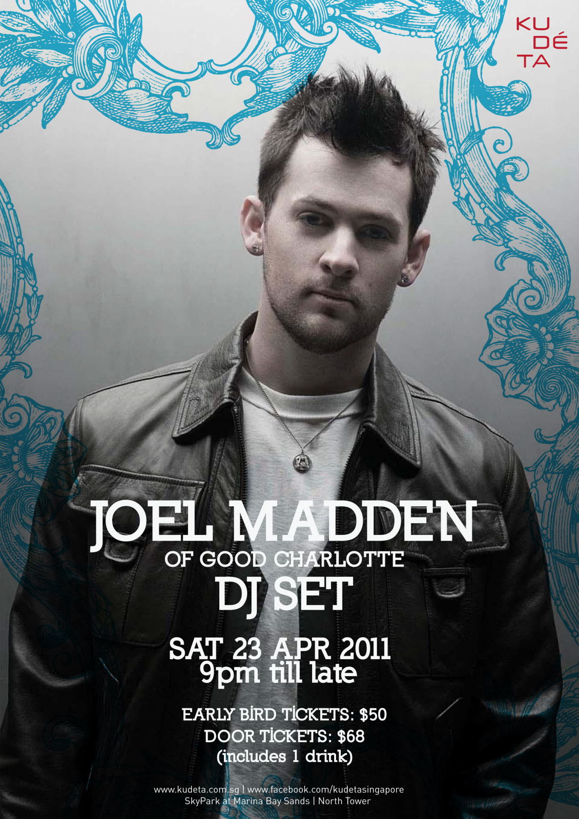 KU DÉ TA Singapore- Joel Madden of Good Charlotte- DJ Set ...