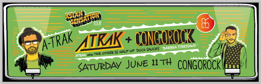 Bar rouge & ATRAK-eFLYER Bar rouge & ATRAK