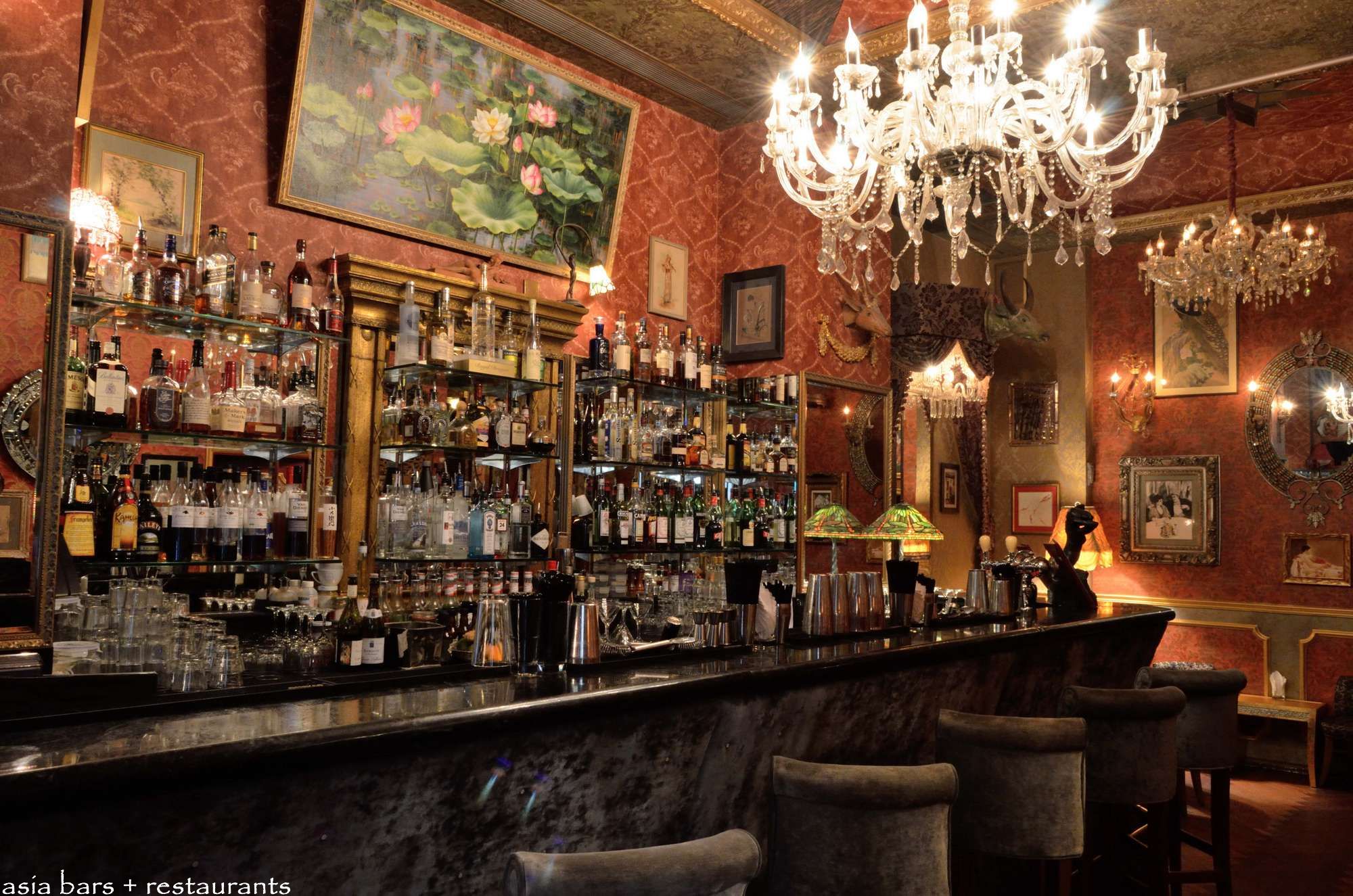 Le Boudoir cocktail lounge in Hong Kong Asia Bars & Restaurants