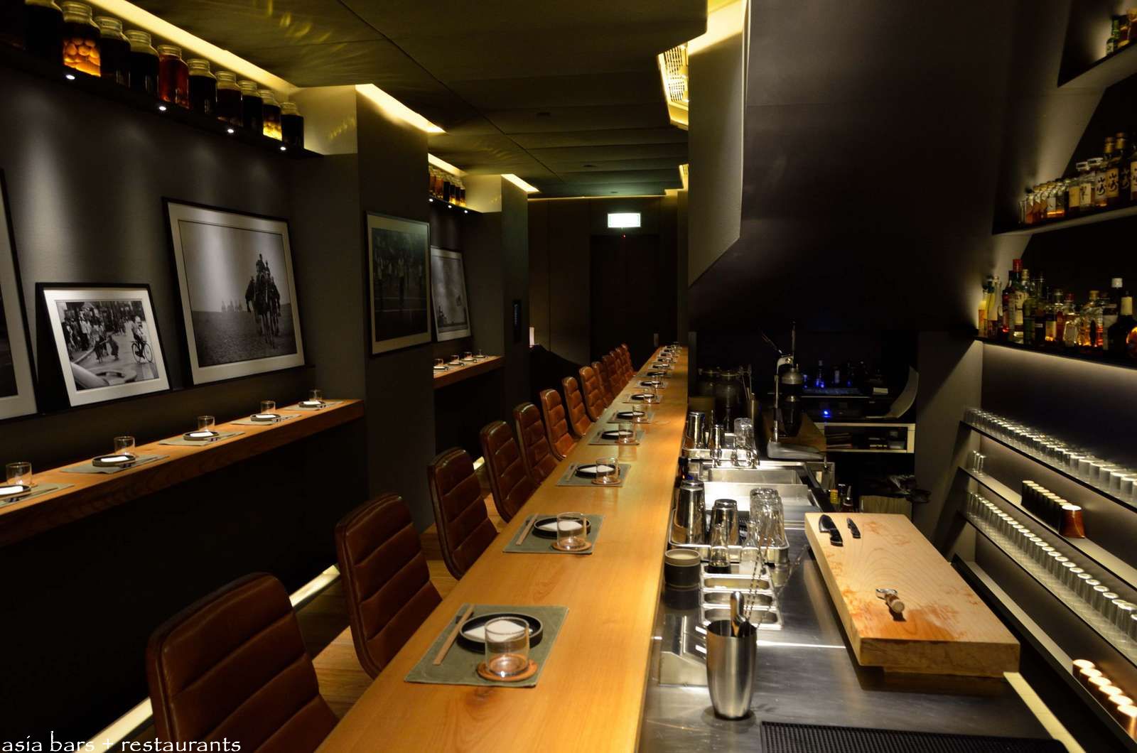 RONIN Japanese inspired seafood dining bar in Hong Kong Asia Bars