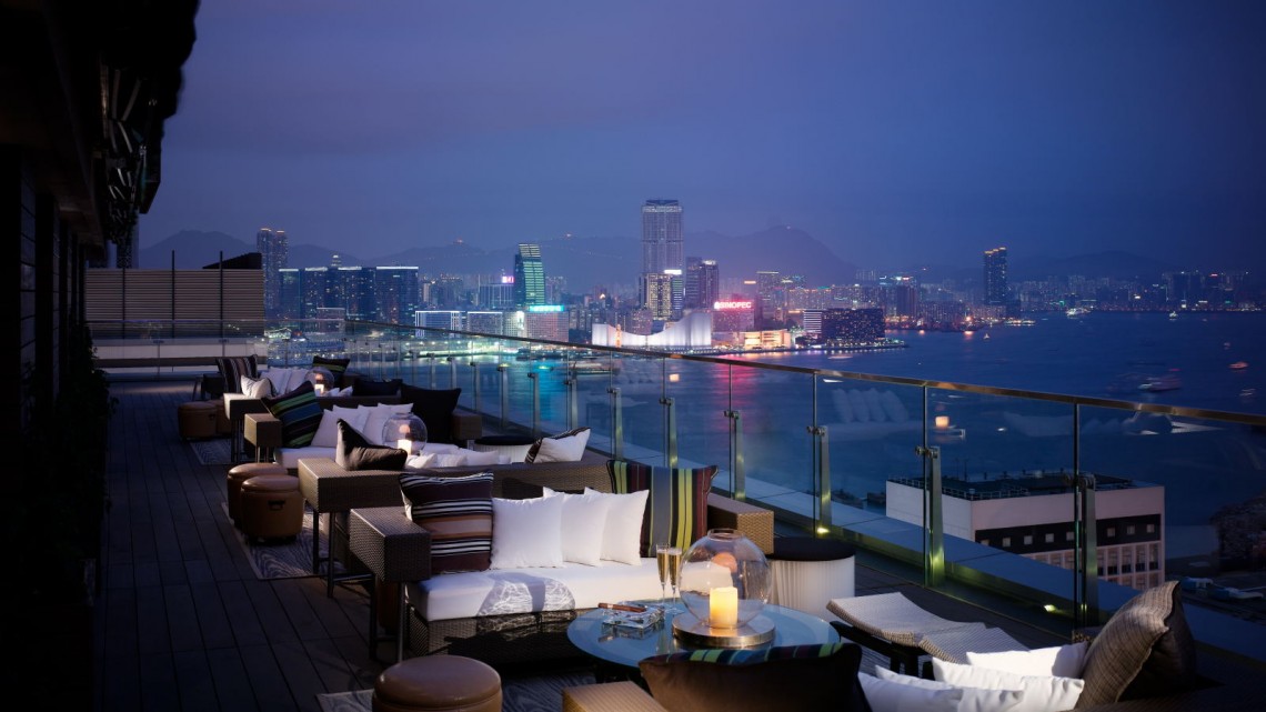 SEVVA in Hong Kong- luxurious restaurant and terrace bar atop prime