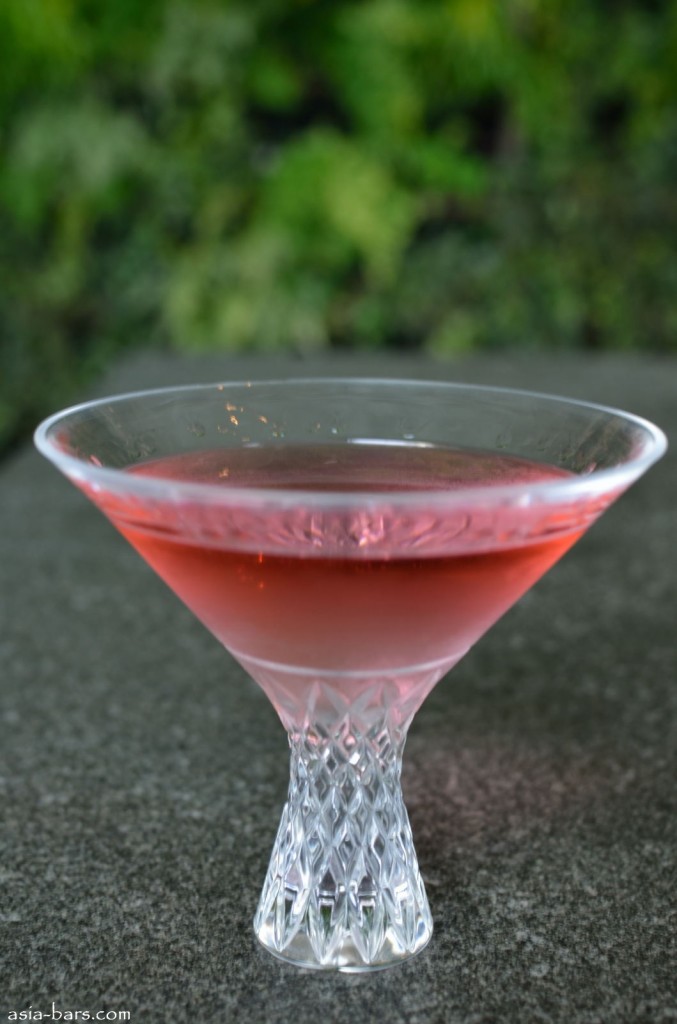 PINK GRAPEFRUIT & GINSENG COSMOPOLITAN - Ginseng Vodka / Orange Liqueur / Fresh Lime /Cranberry & Pink Grapefruit