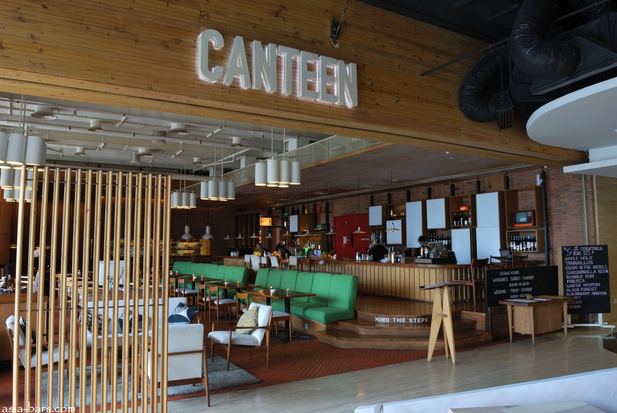 CANTEEN- popular gourmet cafe at Plaza Indonesia in Jakarta- also