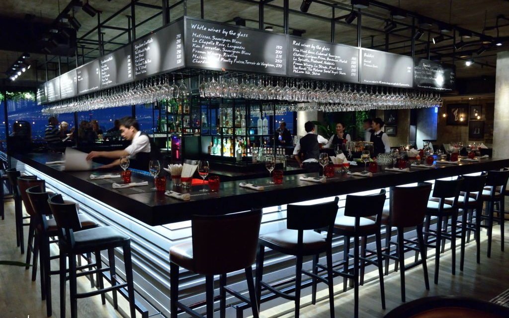 Scarlett Wine Bar & Restaurant at Pullman Bangkok Hotel G Asia Bars