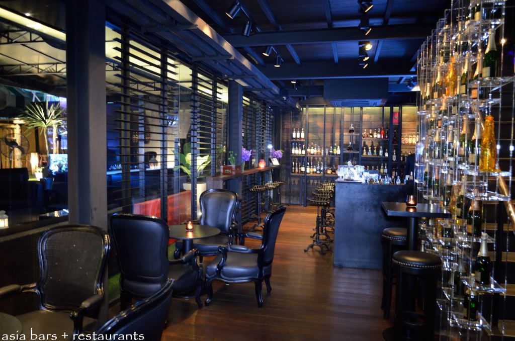 Water Library Restaurant, Wine Room & Cocktail Bar in Bangkok Asia