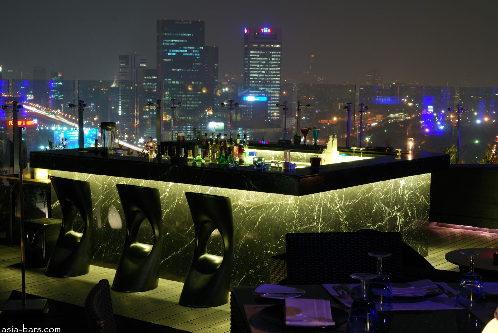 Blue Sky- rooftop bar & restaurant at Centara Grand Central Plaza Ladprao  Bangkok - Asia Bars & Restaurants