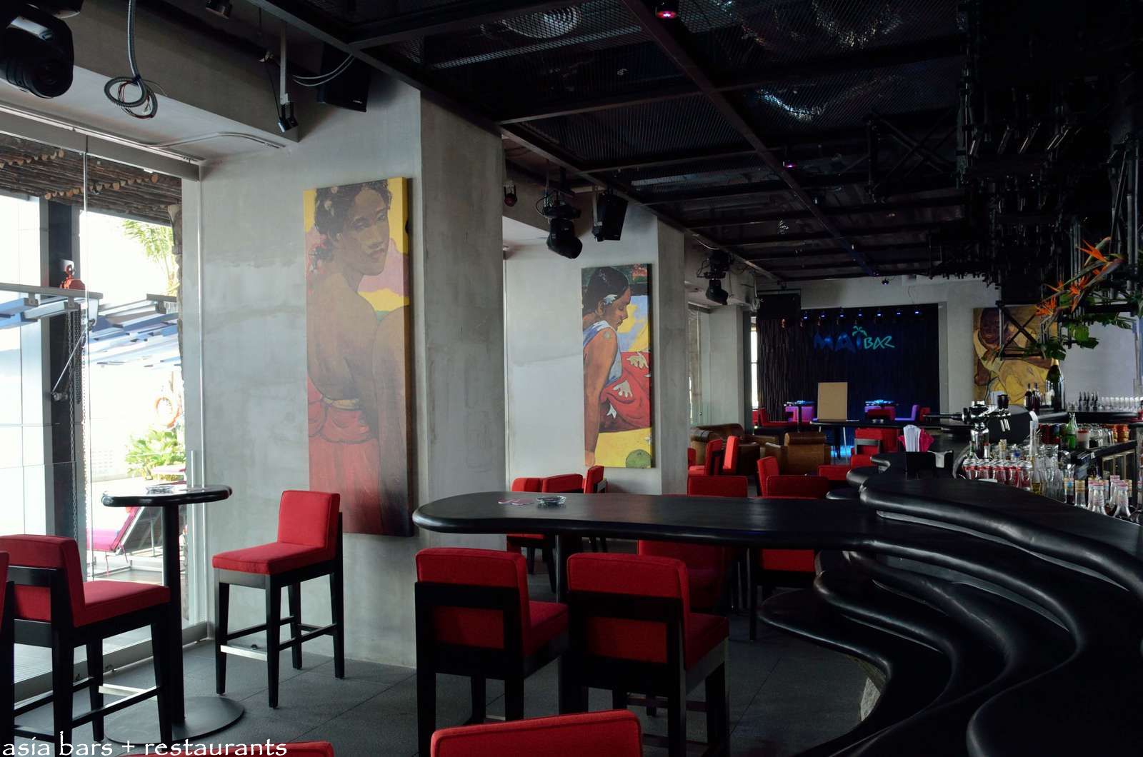 Mai Bar Tikithemed rooftop bar at Aloft Kuala Lumpur Sentral Asia