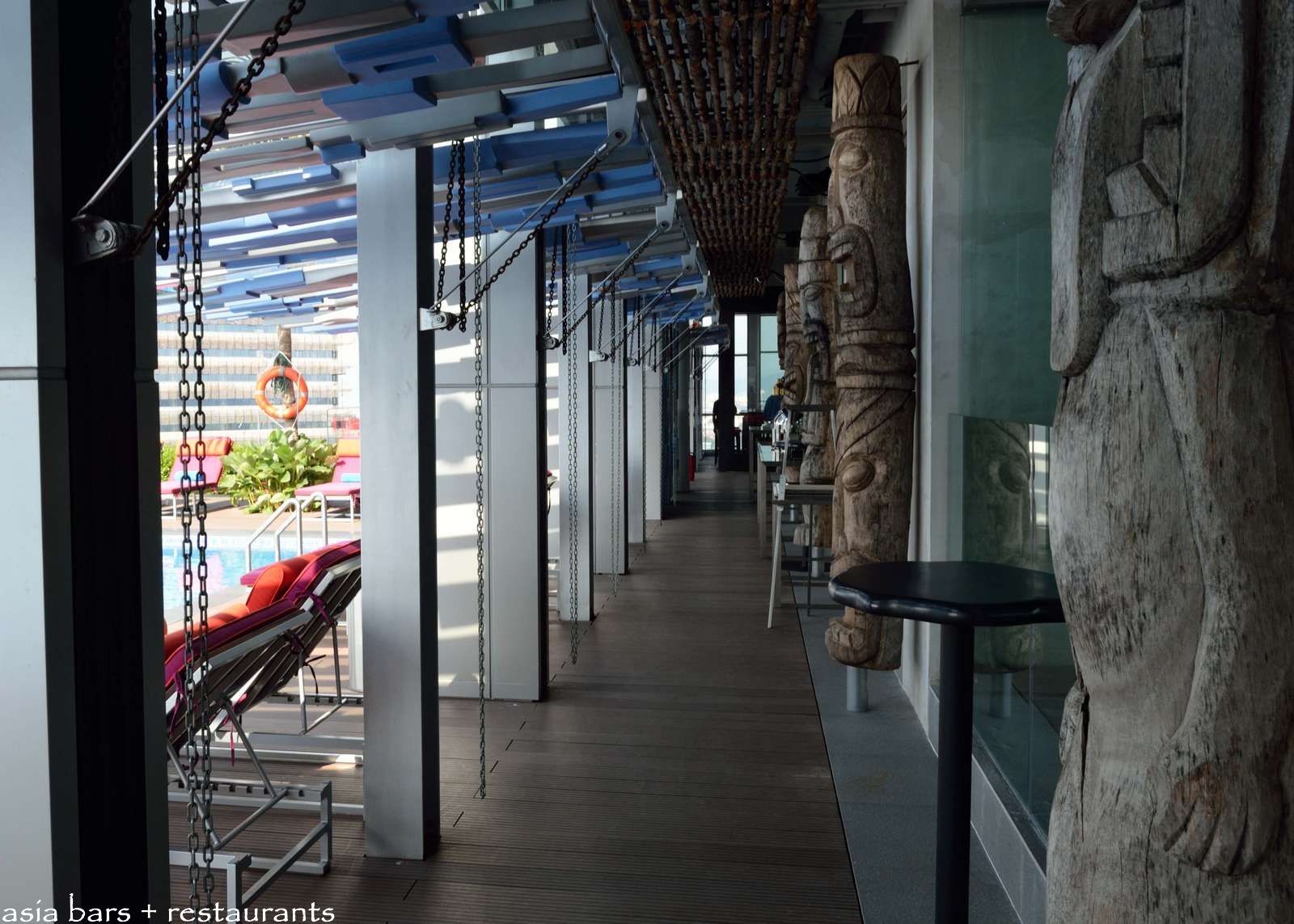 Mai Bar Tikithemed rooftop bar at Aloft Kuala Lumpur Sentral Asia