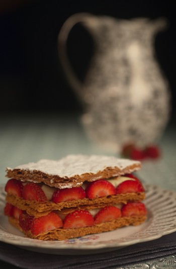 charlie Strawberry Mille Feuille