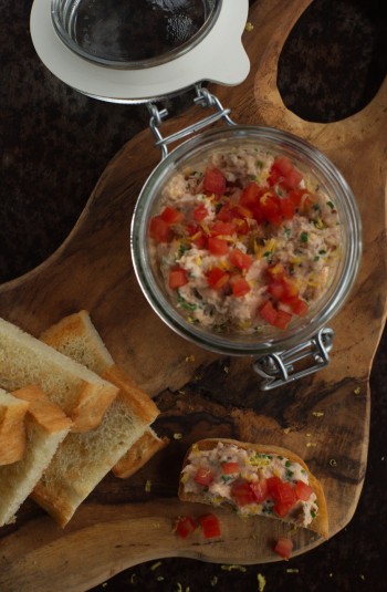 charlie salmon rillettes