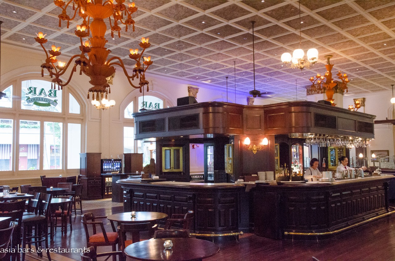 Raffles Bar & Billiard Room historic bar at Raffles Singapore Asia Bars & Restaurants