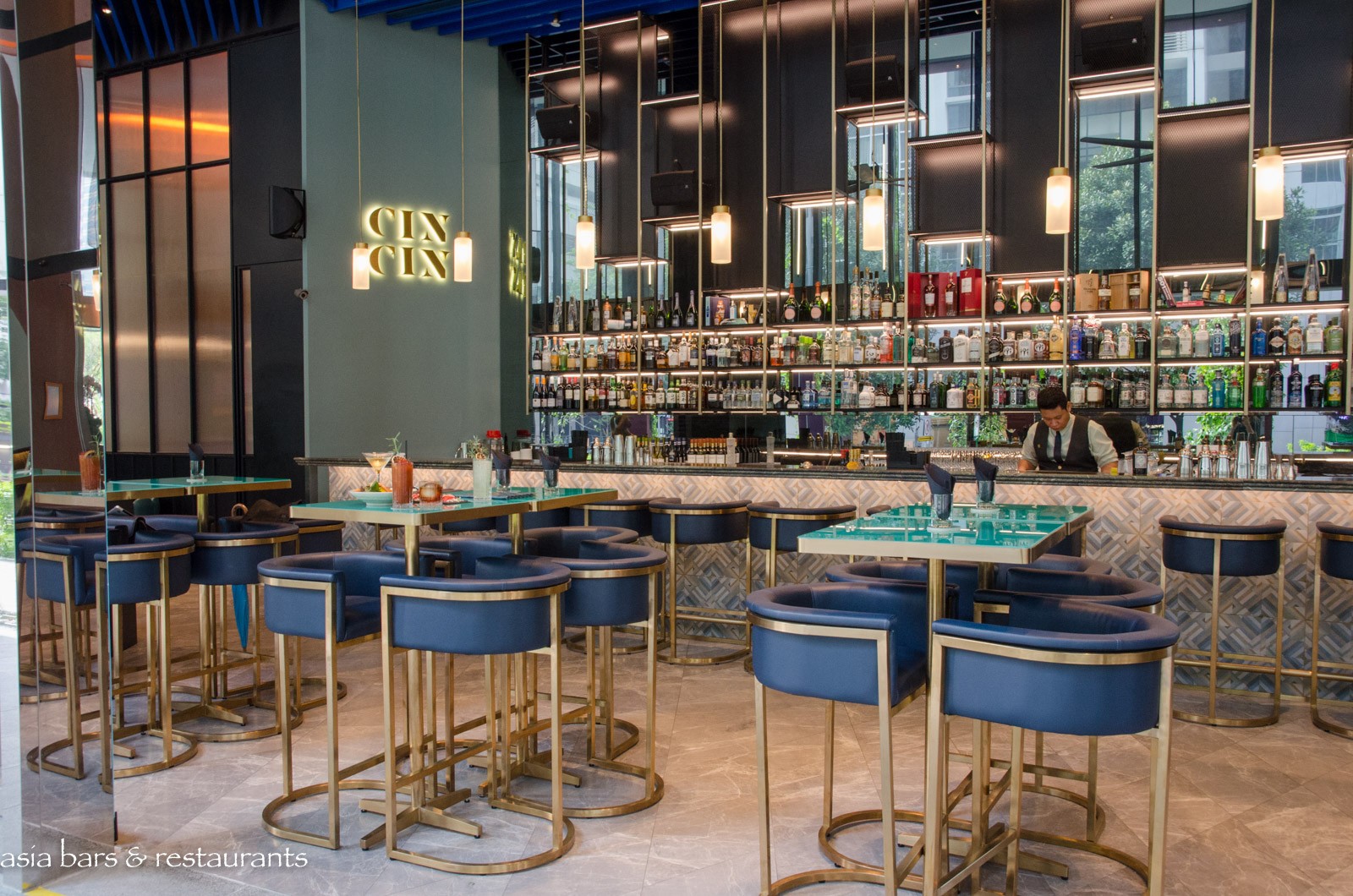  Cin  Cin  specialist gin bar newly opened in Singapore 