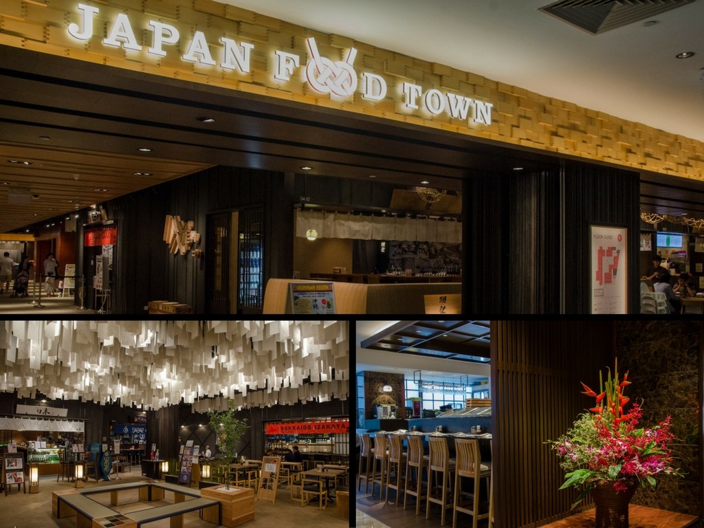 Japan Food Town authentic Japanese cuisines food hall in Singapore