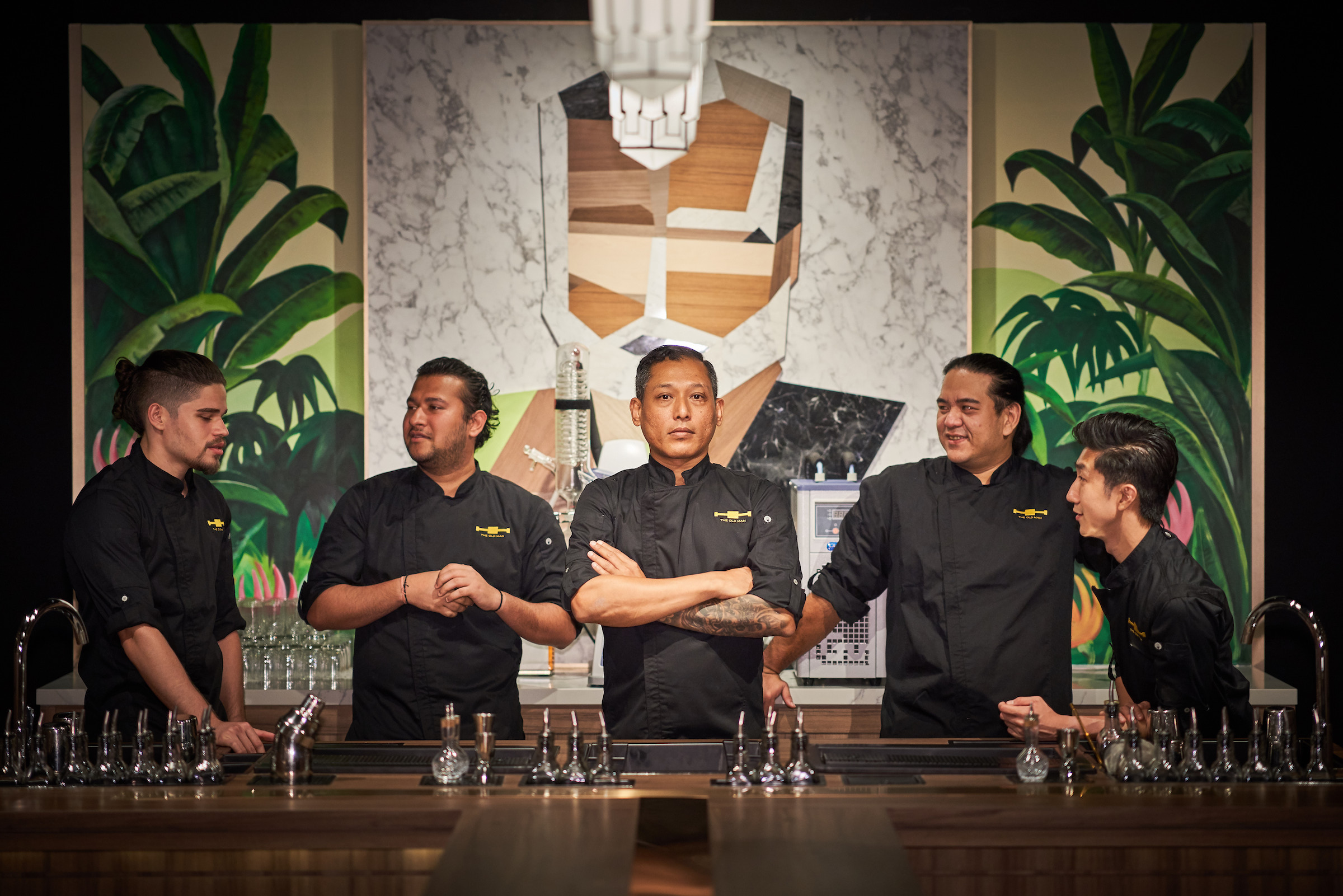 The Old Man Singapore bar team