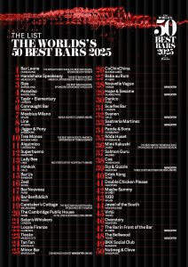 full list of worlds 50 best bars 2025