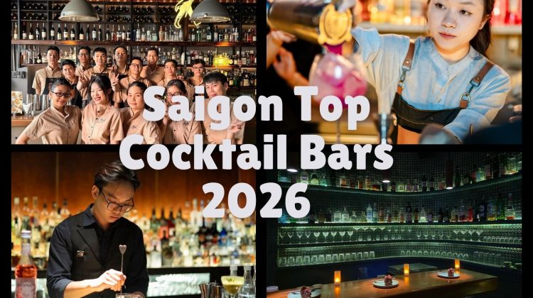 top rated cocktail bars in HCMC